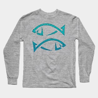 Pisces Fish Long Sleeve T-Shirt